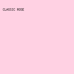 ffd1e3 - Classic Rose color image preview