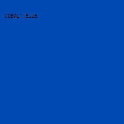 0048b2 - Cobalt Blue color image preview
