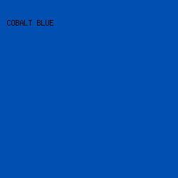 004FB1 - Cobalt Blue color image preview