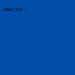 004da8 - Cobalt Blue color image preview