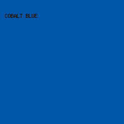 0056a8 - Cobalt Blue color image preview