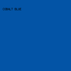 0354A6 - Cobalt Blue color image preview