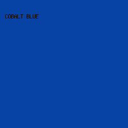 0643a5 - Cobalt Blue color image preview