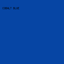 0645a4 - Cobalt Blue color image preview