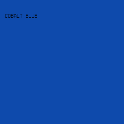 0E4AAC - Cobalt Blue color image preview