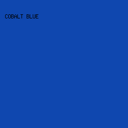 0F47AF - Cobalt Blue color image preview