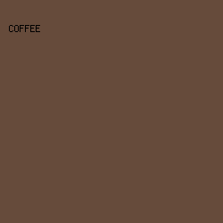664B3B - Coffee color image preview