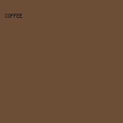 6E4E39 - Coffee color image preview