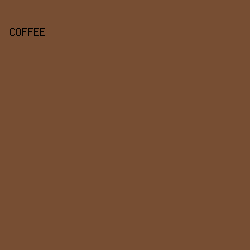 774E33 - Coffee color image preview