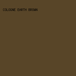 584528 - Cologne Earth Brown color image preview
