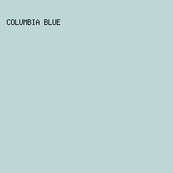 bed7d6 - Columbia Blue color image preview
