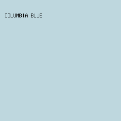 bed7de - Columbia Blue color image preview