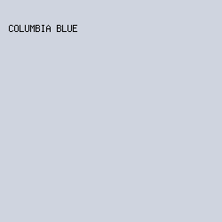 cfd4df - Columbia Blue color image preview