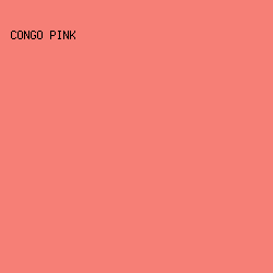 F67F76 - Congo Pink color image preview
