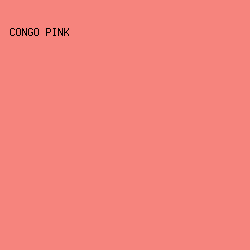 F6847D - Congo Pink color image preview