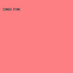 FD7F81 - Congo Pink color image preview