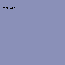 8A90B8 - Cool Grey color image preview