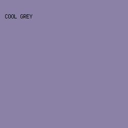 8B81A6 - Cool Grey color image preview