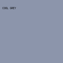8C95AB - Cool Grey color image preview