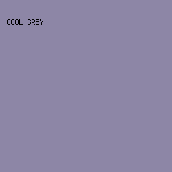 8D86A6 - Cool Grey color image preview