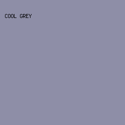 8e8ea7 - Cool Grey color image preview