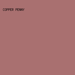 A97070 - Copper Penny color image preview
