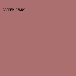 AB6F6F - Copper Penny color image preview
