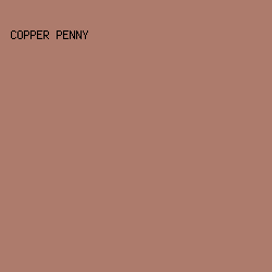 AD7B6C - Copper Penny color image preview