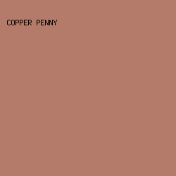 B57B6A - Copper Penny color image preview