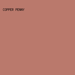 BA796C - Copper Penny color image preview