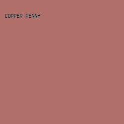 b06f69 - Copper Penny color image preview
