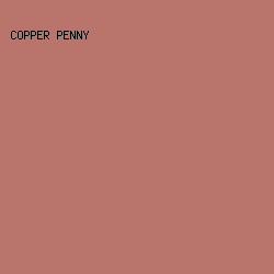 b9756c - Copper Penny color image preview