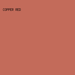 C36B5A - Copper Red color image preview
