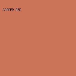 cb7458 - Copper Red color image preview