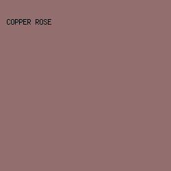 926E6F - Copper Rose color image preview