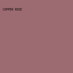 9c6a71 - Copper Rose color image preview