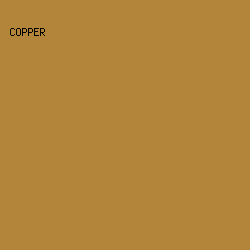 b2853b - Copper color image preview