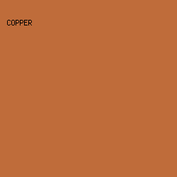 bf6c3a - Copper color image preview