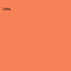 F88257 - Coral color image preview