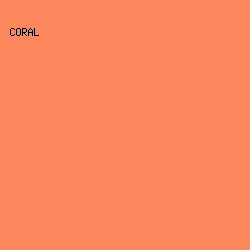 FD885E - Coral color image preview