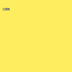 FEEE5F - Corn color image preview