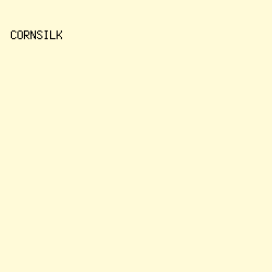 fffad8 - Cornsilk color image preview