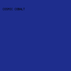 1E2D8D - Cosmic Cobalt color image preview