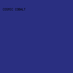 2A2F81 - Cosmic Cobalt color image preview