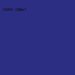 2B2E83 - Cosmic Cobalt color image preview