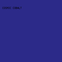 2C2A89 - Cosmic Cobalt color image preview