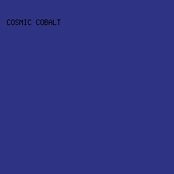 2F3383 - Cosmic Cobalt color image preview