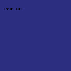 2c2e80 - Cosmic Cobalt color image preview