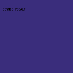 3a2d7c - Cosmic Cobalt color image preview
