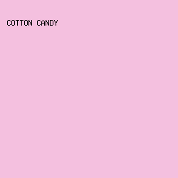 F4C0DF - Cotton Candy color image preview